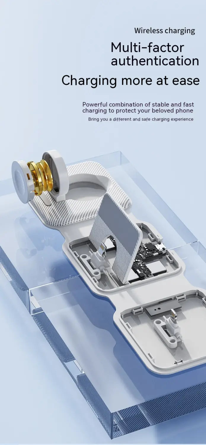 Universal Wireless Charger for United States Devices CHF Compatible Black or White