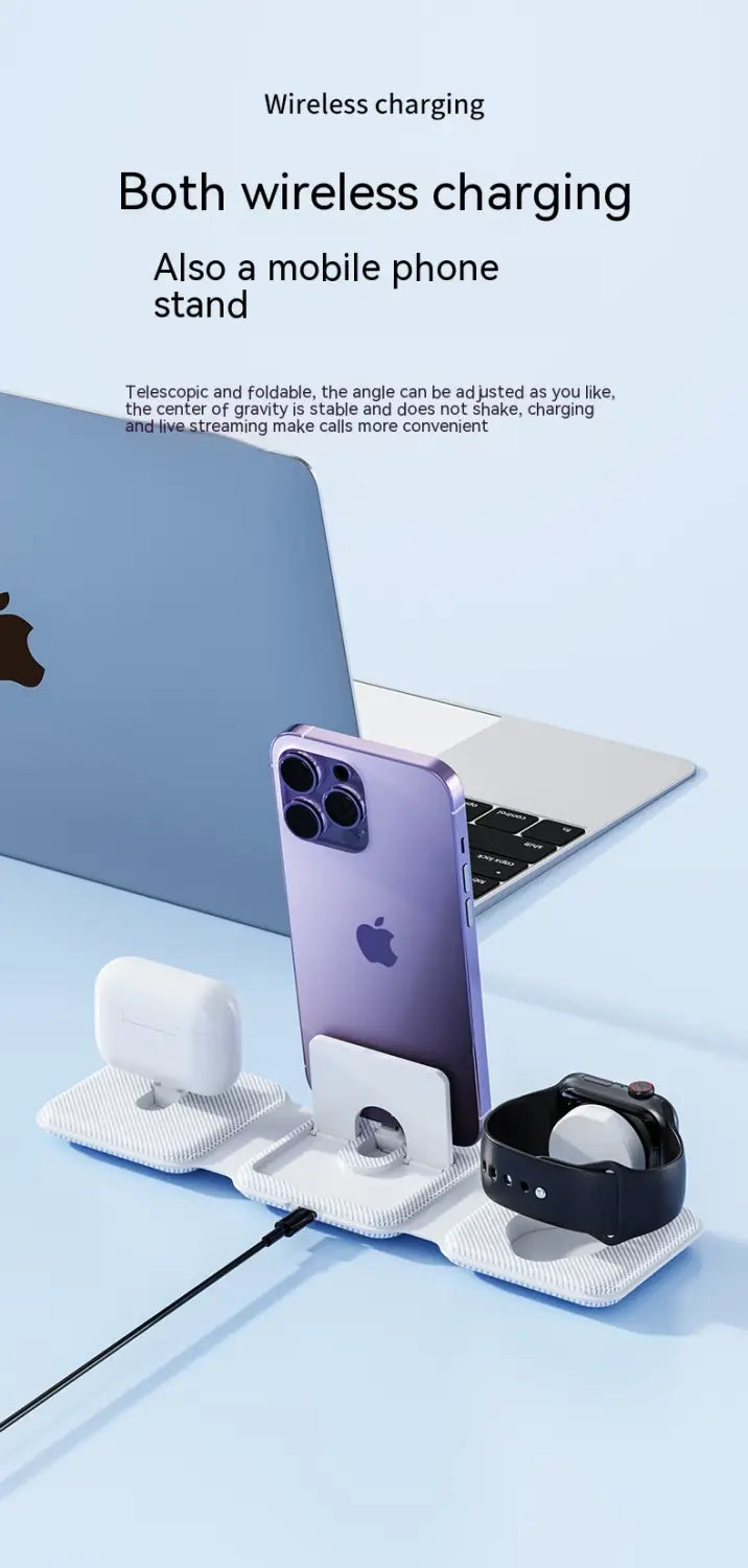 Universal Wireless Charger for United States Devices CHF Compatible Black or White