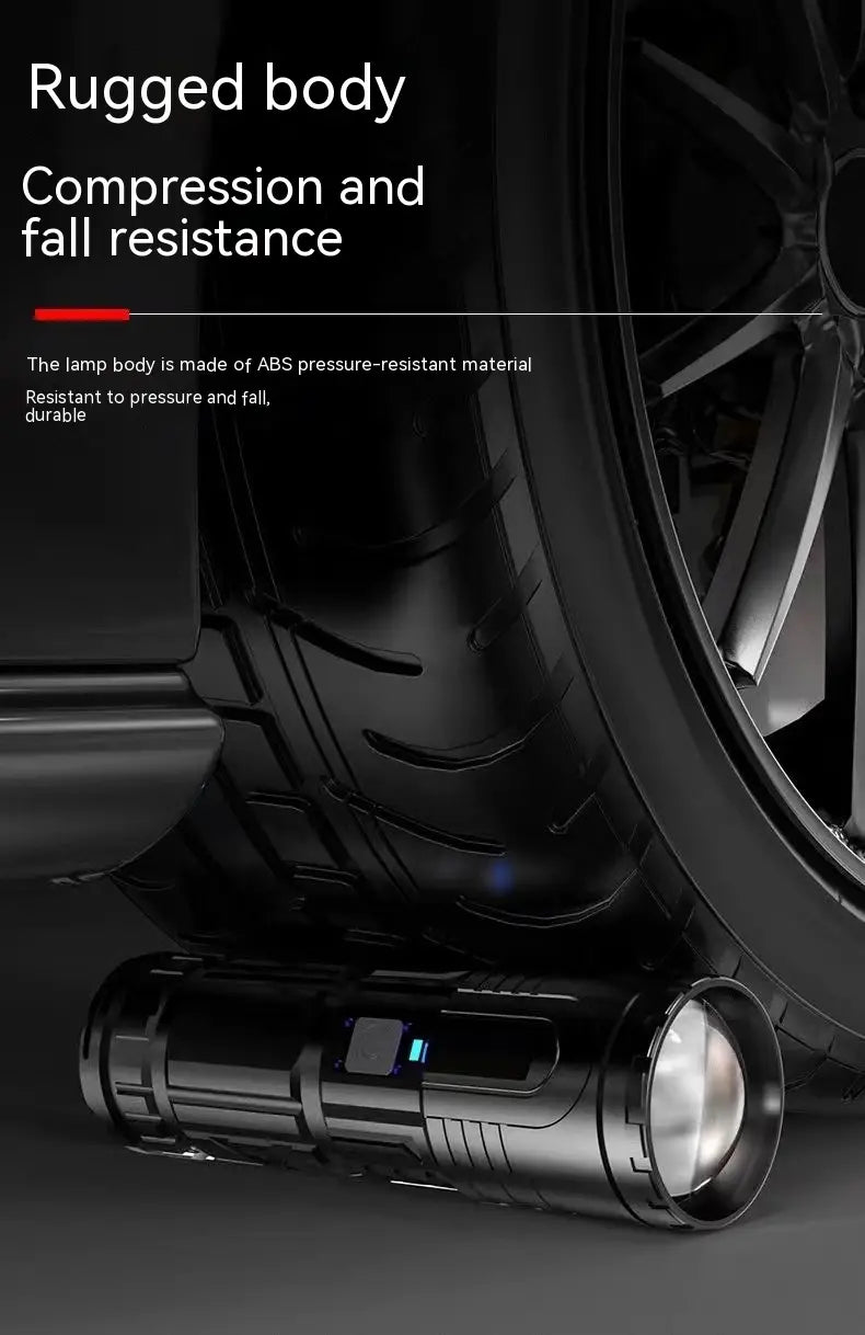 Outdoor Household Hiking USB Charging Power Torch with Telescopic Zoom