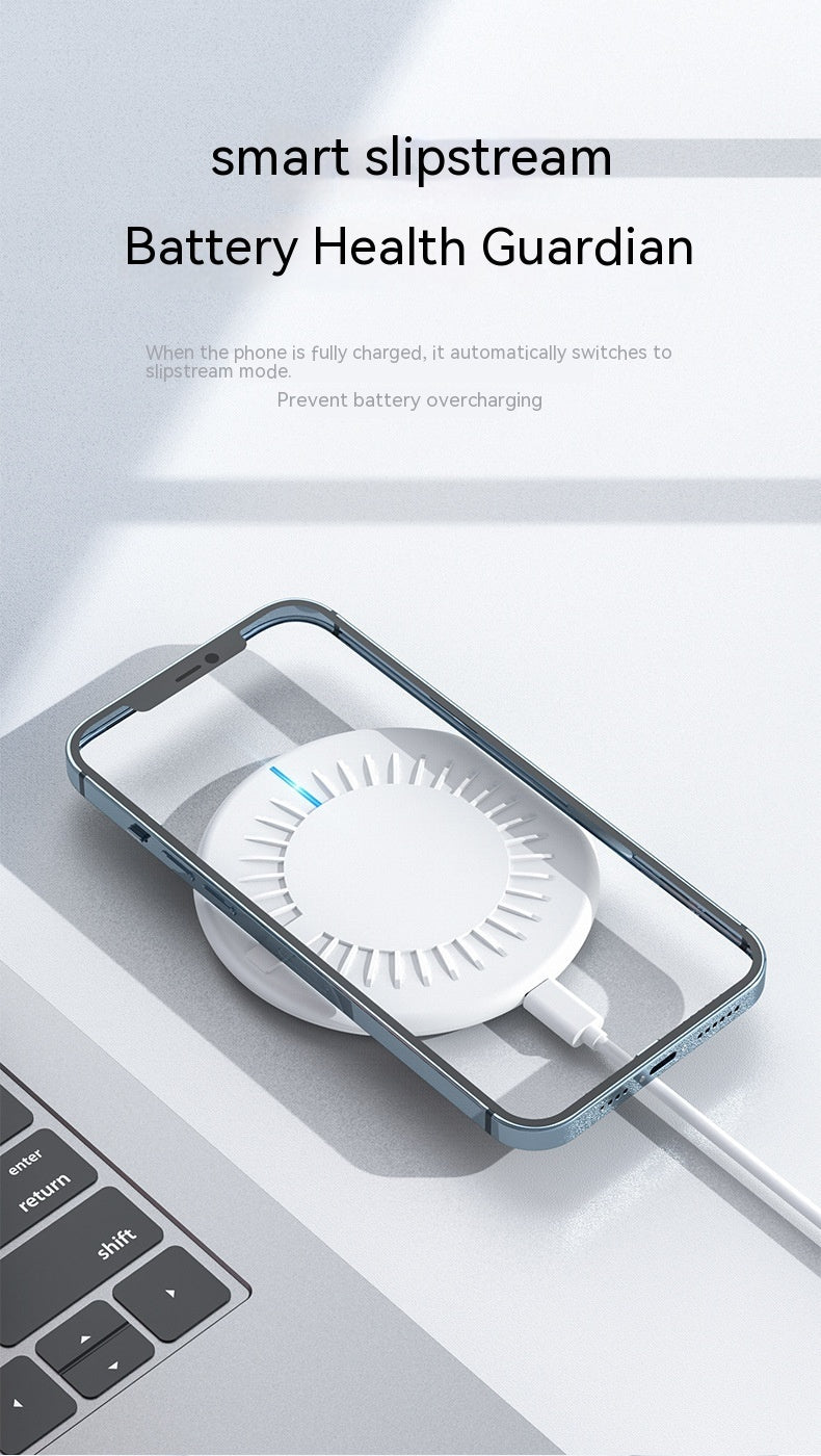 Two-in-one Desktop Wireless Charger Suitable For Mobile Phone Bluetooth Headset - Zap Your Stuff with This Desktop