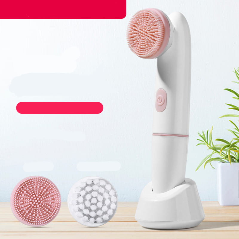 Electric Silicone Facial Cleanser Facial Cleansing Brush Beauty Instrument Pore Cleaner