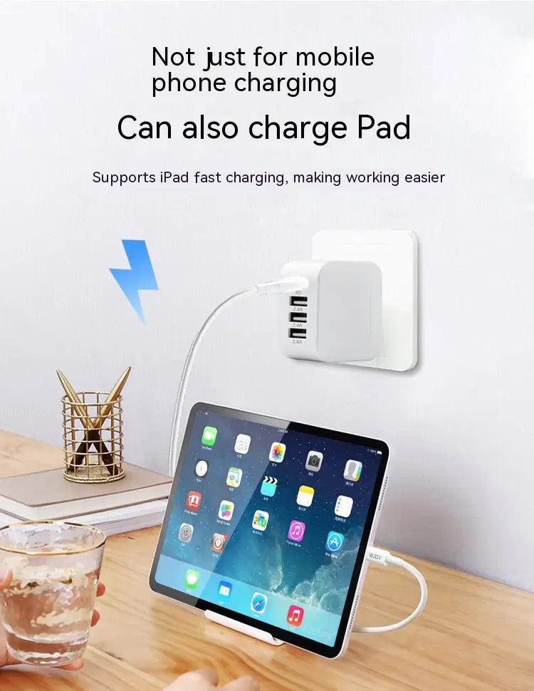 Universal USB Charging Plug for United States and Japanese Standards