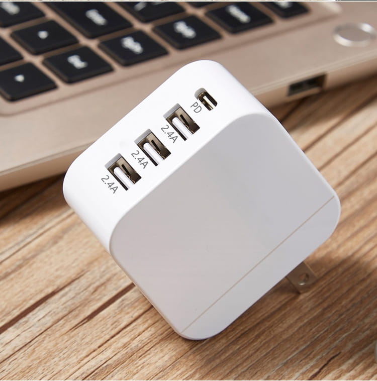 Universal USB Charging Plug for United States and Japanese Standards