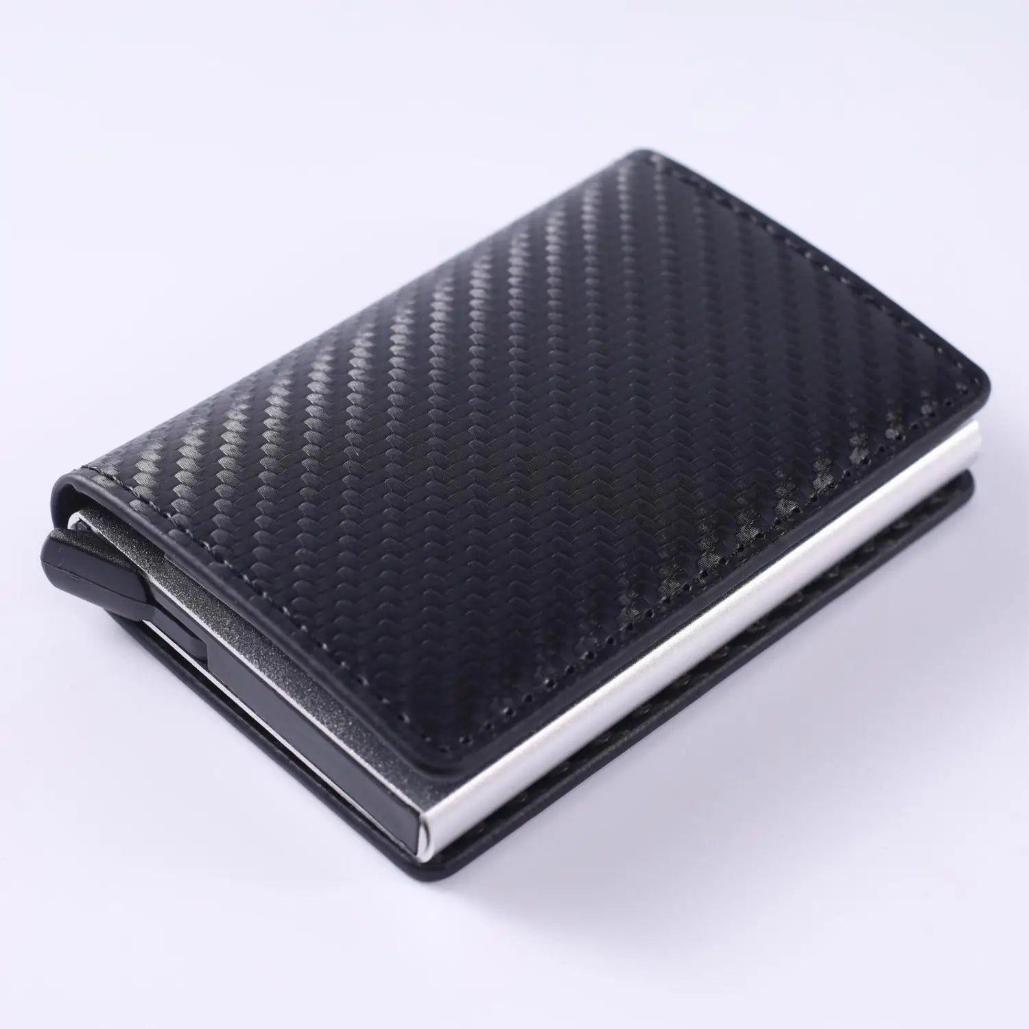 Carbon Fiber and PU Card Holder for United States CHF Markets