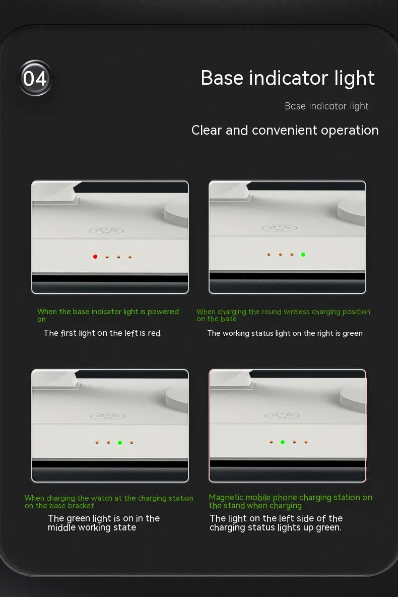 Wireless Magnetic Charger for Phones and Watches in the United States