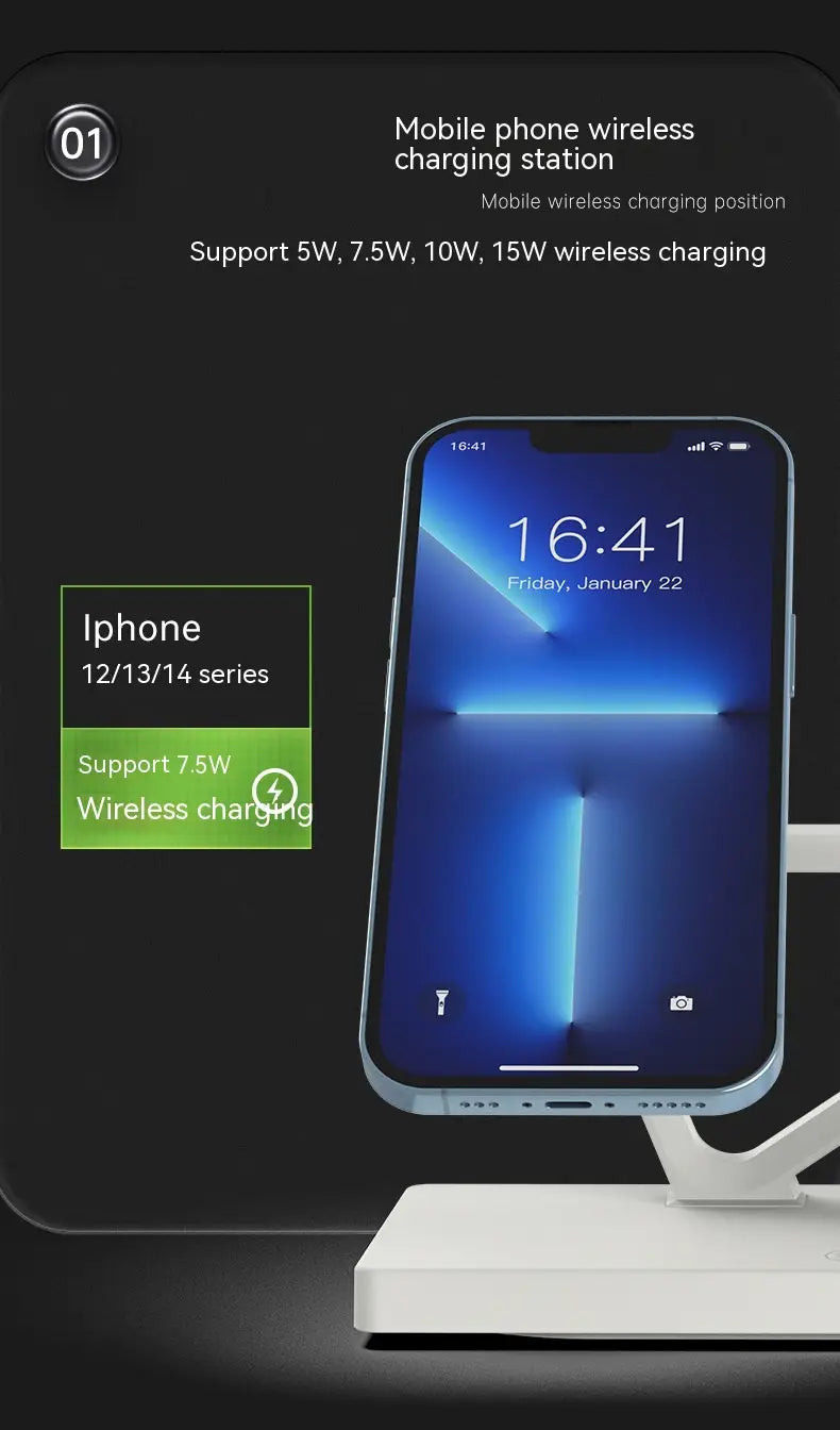Wireless Magnetic Charger for Phones and Watches in the United States