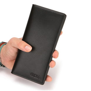 Universal Solid Color PU Leather Wallet for Men and Women in the United States