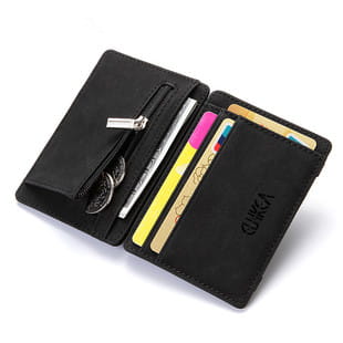 Universal Solid Color PU Leather Wallet for Men and Women in the United States