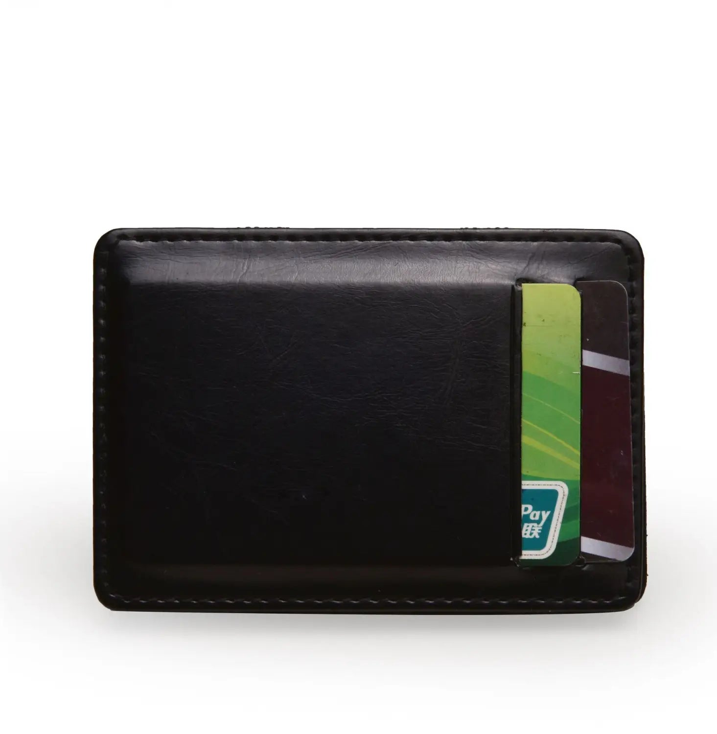 Unisex Polyester Wallet in Black or Brown for United States CHF Buyers