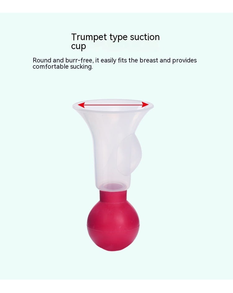 Red Manual Breast Pump for United States Mothers CHF Support