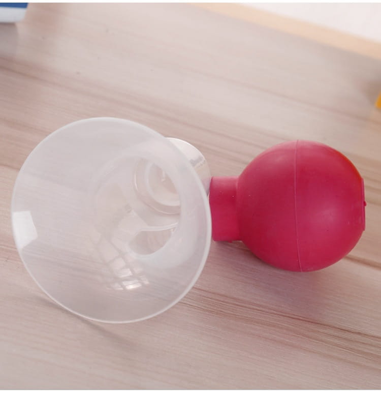 Red Manual Breast Pump for United States Mothers CHF Support