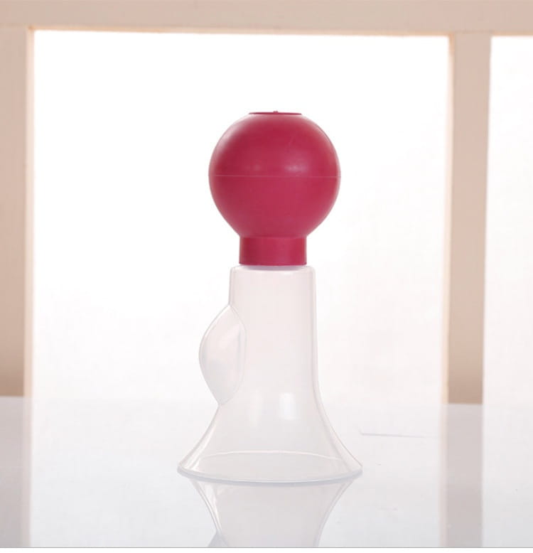 Red Manual Breast Pump for United States Mothers CHF Support