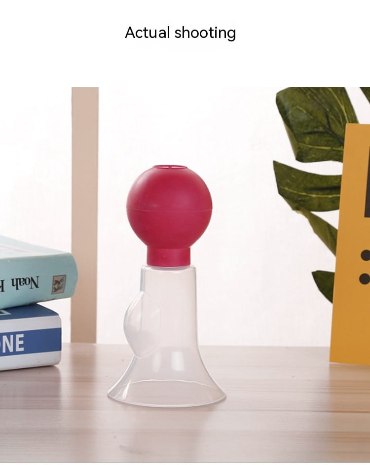 Red Manual Breast Pump for United States Mothers CHF Support