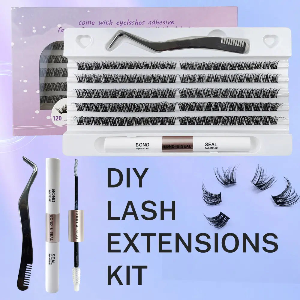 High Imitation Cluster Eyelash Set for DIY Lash Extensions