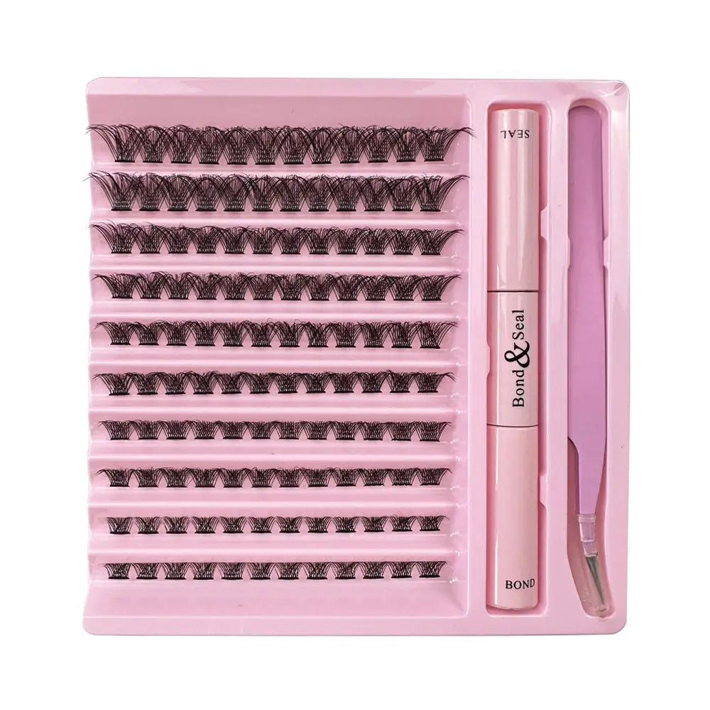 High Imitation Cluster Eyelash Set for DIY Lash Extensions