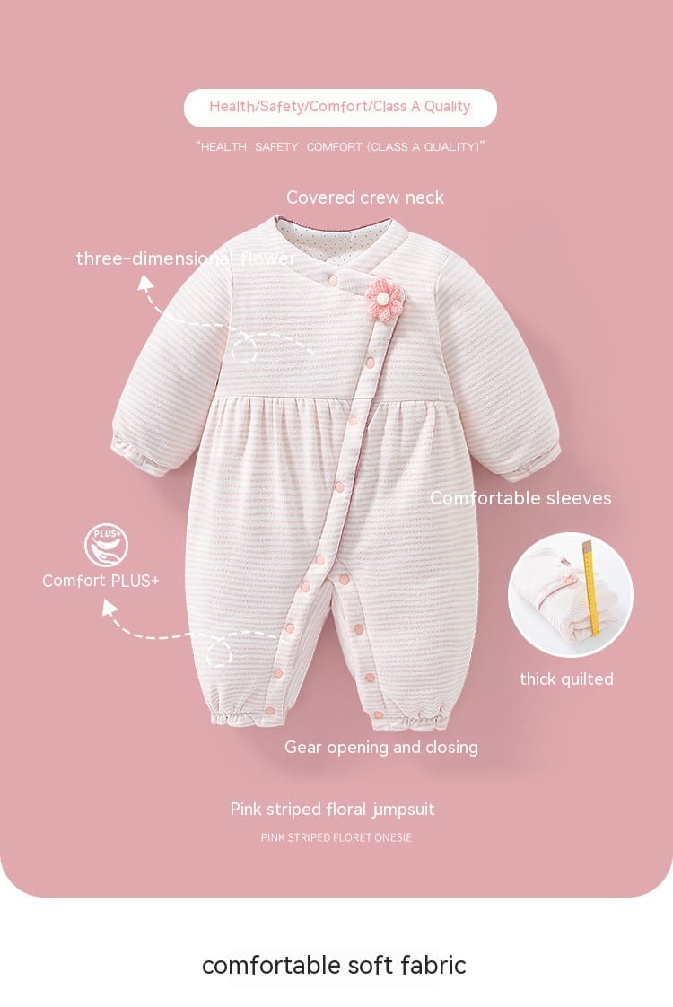 Newborn Baby Clothes Autumn And Winter Clothing Jumpsuit