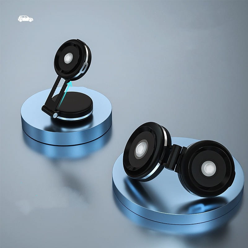 Double Suckered Vacuum Suction Cup Wireless Charger for Mobile Phones
