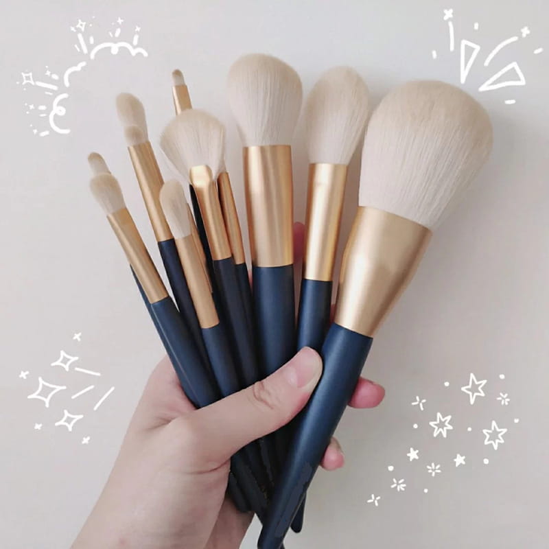 Soft Hair Set Makeup Brushes for Eye Shadow Blush and Powder