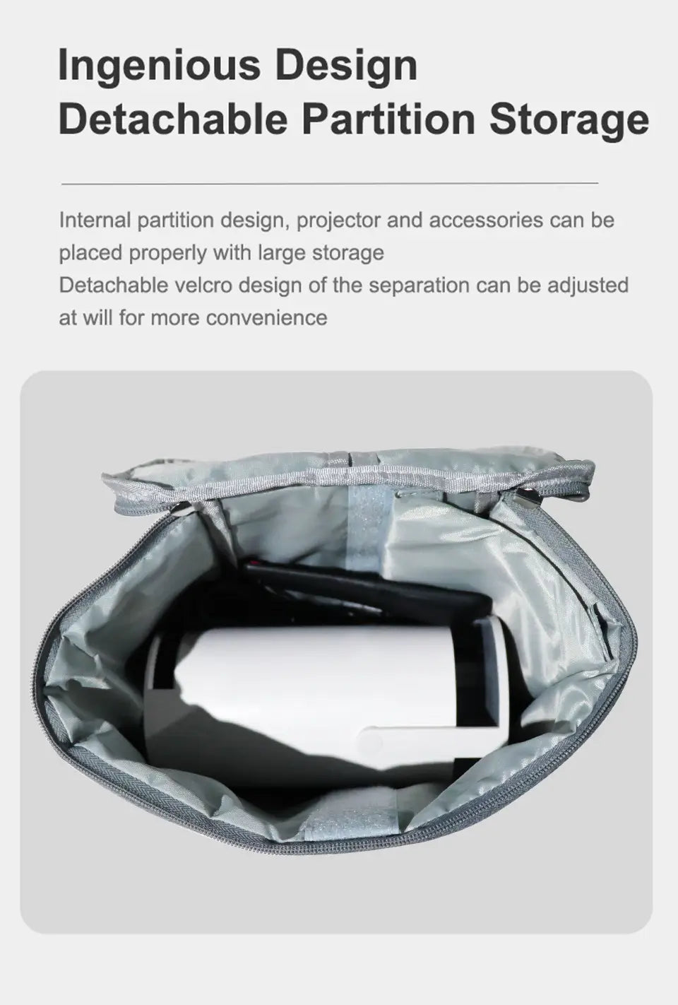 Oxford Cloth Storage Bag Gray Waterproof Breathable Home Organizer