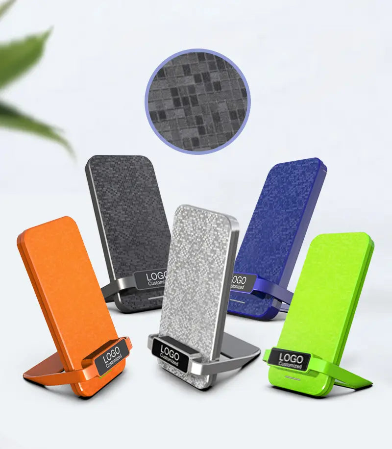 Black Wireless Charger with Charging AFC and Charge Bracket for Smartphones