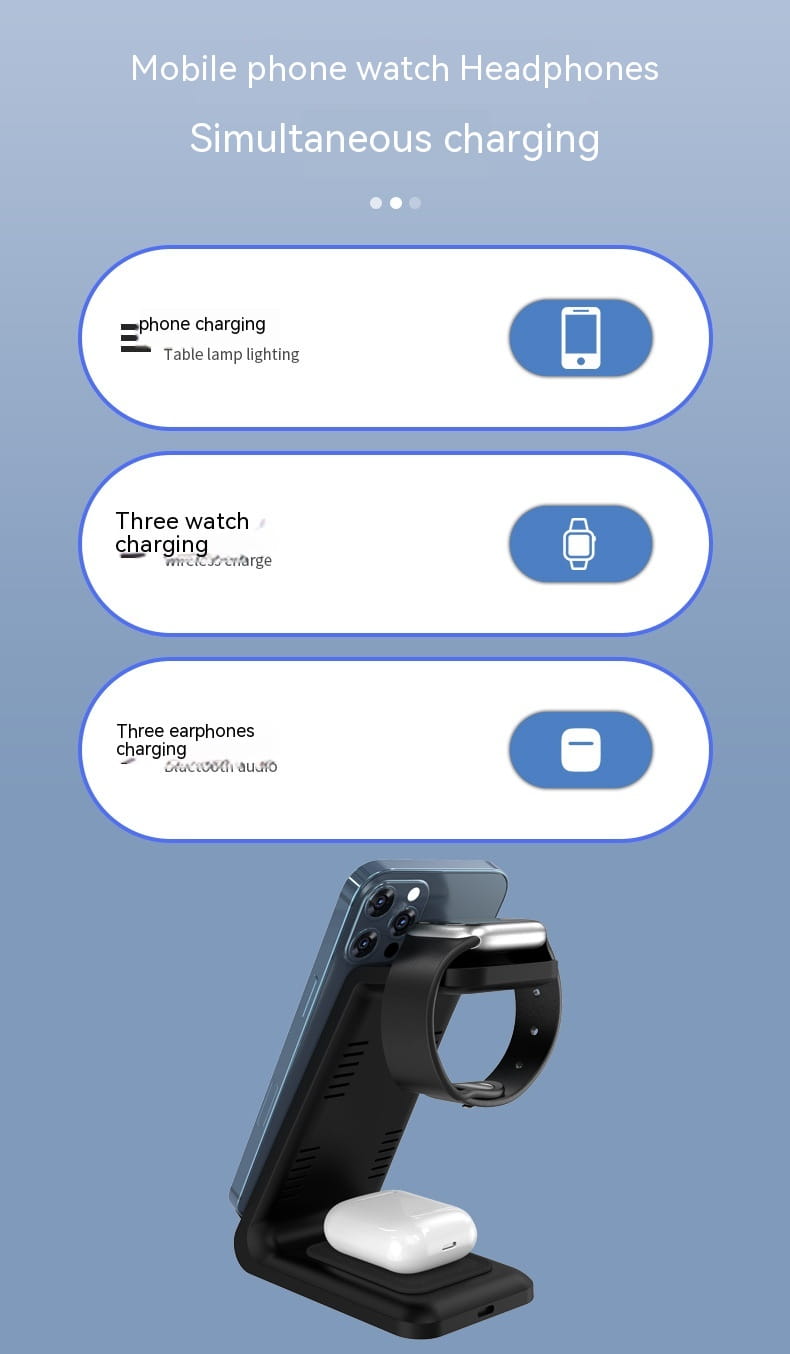 Fast Charging Wireless Charger for United States and CHF Devices