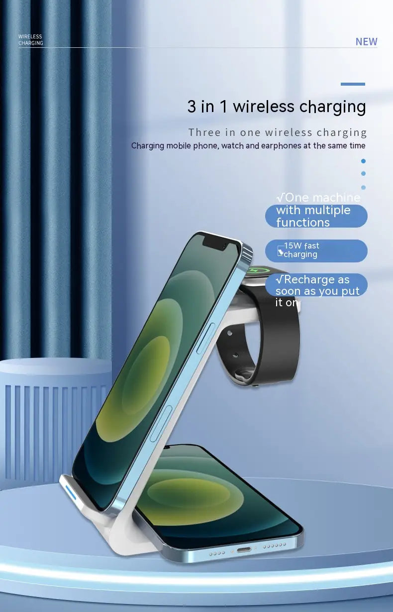 Fast Charging Wireless Charger for United States and CHF Devices