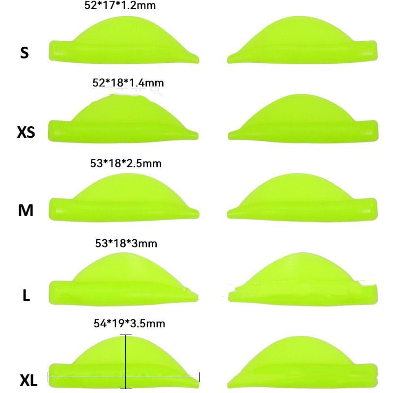Mixed Silicone Gasket Set for Eyelash Perm Tool and Beauty Applications