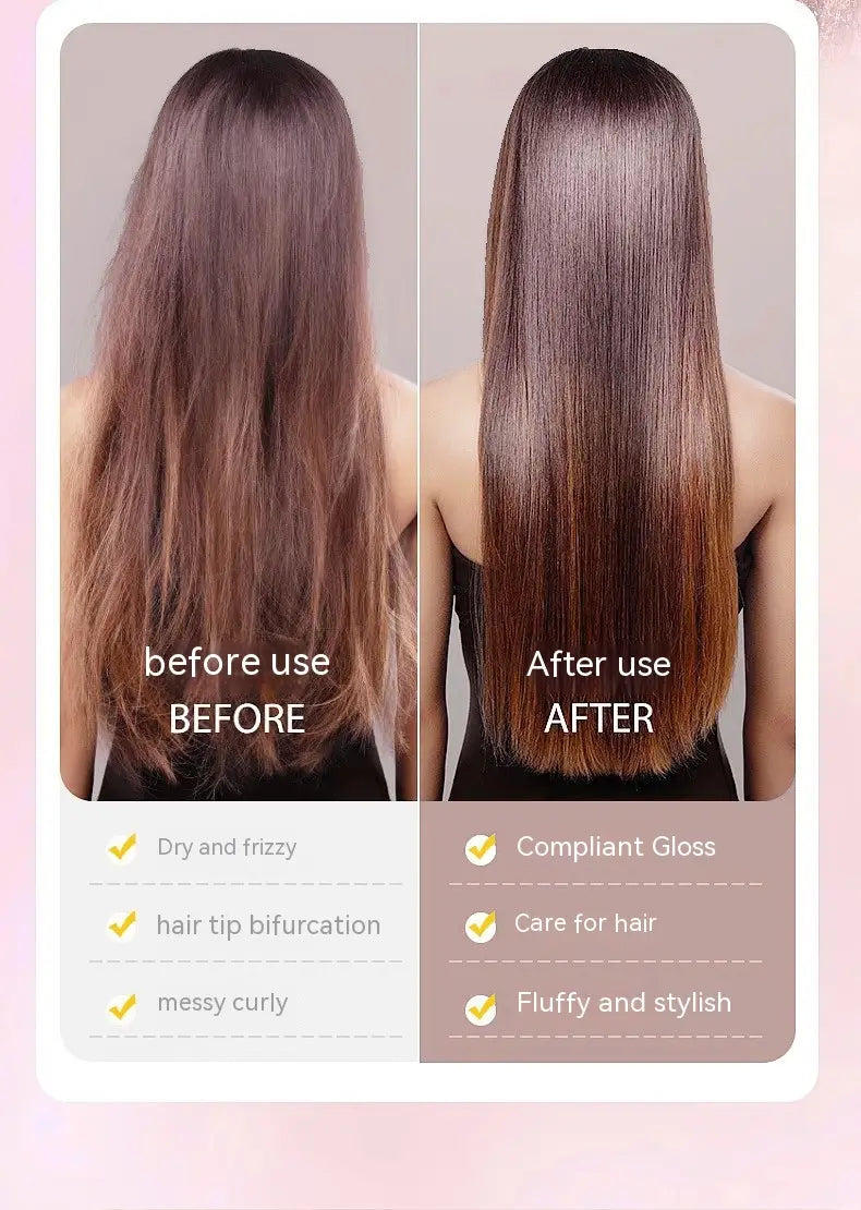 Wireless Straight Comb with Anion for Portable Hair Styling