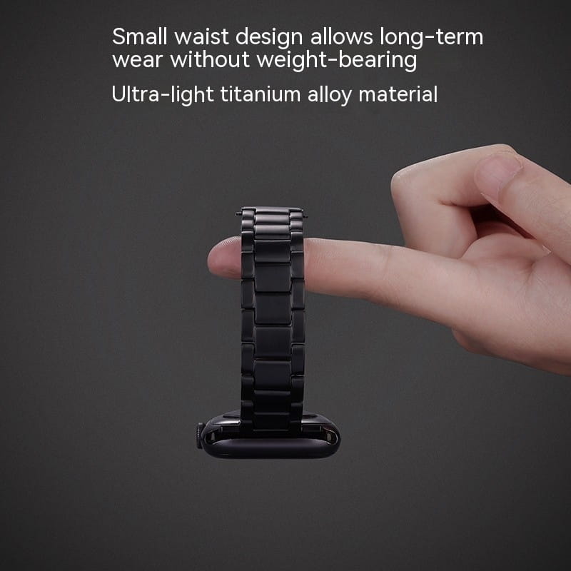 Small Waist Titanium Alloy Watch Bands for Smart Watches