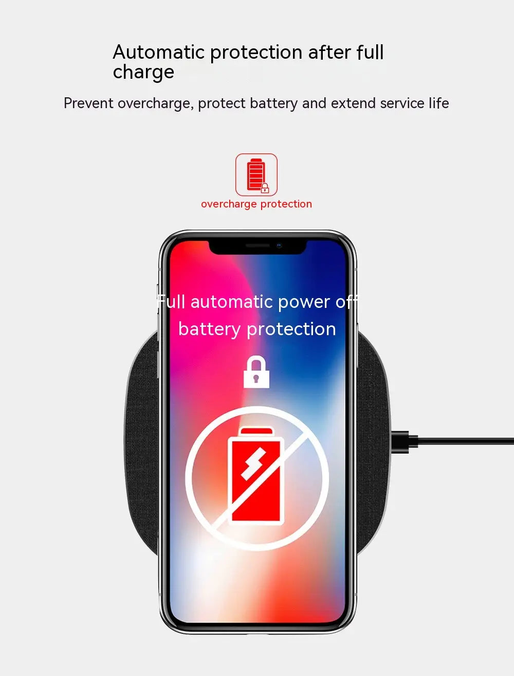 Metal Cloth Wrapper Wireless Charger for Stylish and Portable Charging