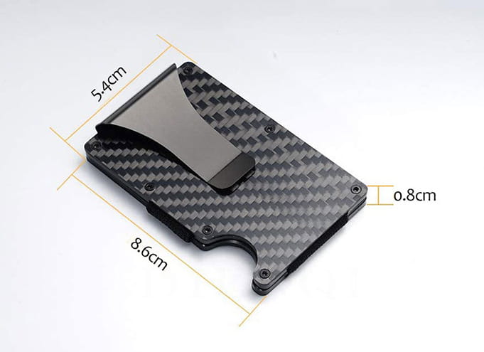 Carbon Fiber Wallet for Men and Women in the United States CHF Compatible