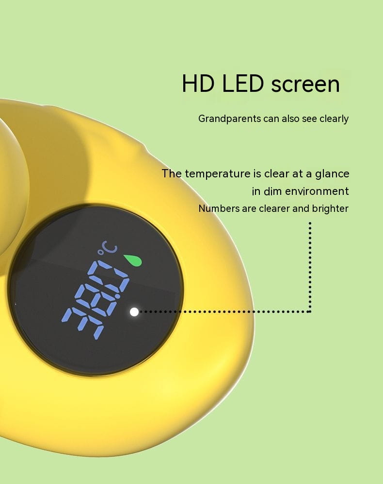 Food Grade Yellow Duck Water Thermometer for US Pools and Spas
