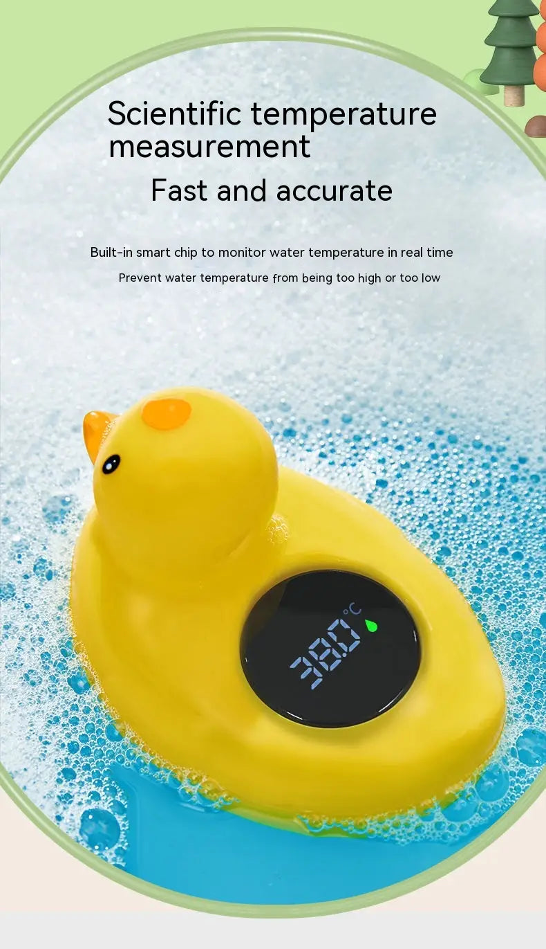 Food Grade Yellow Duck Water Thermometer for US Pools and Spas