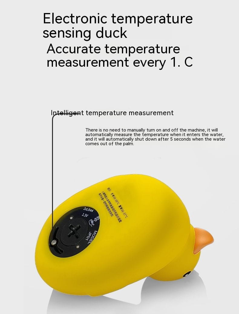 Food Grade Yellow Duck Water Thermometer for US Pools and Spas
