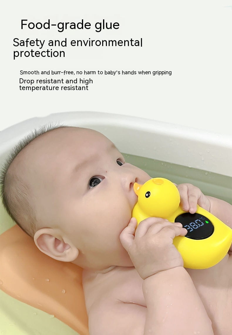 Food Grade Yellow Duck Water Thermometer for US Pools and Spas