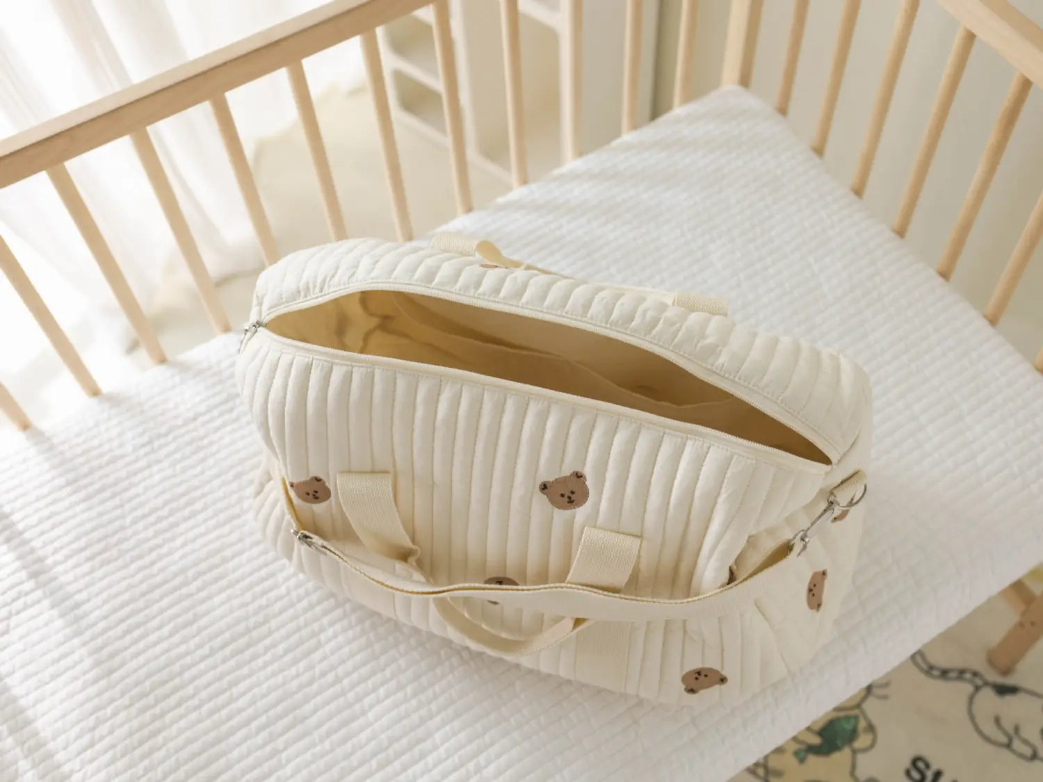 Lightweight Large Capacity Animal and Floral Boston Bags for Travel