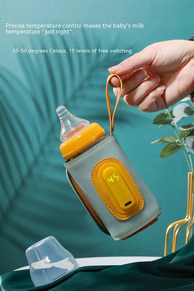 USB Intelligent Temperature Control Portable Milk Bottle Insulation Cover