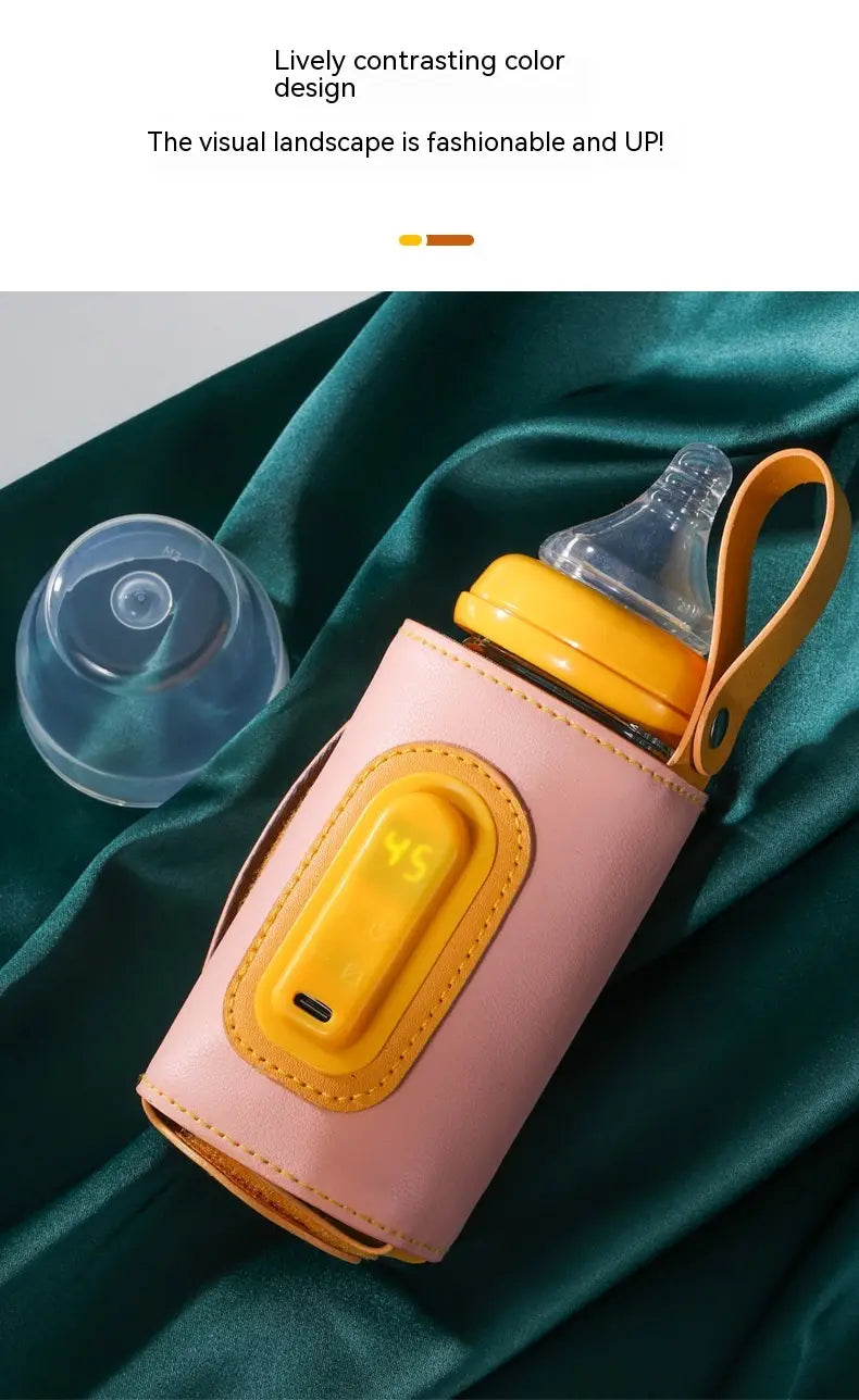 USB Intelligent Temperature Control Portable Milk Bottle Insulation Cover