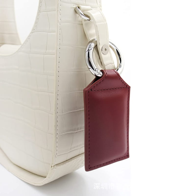 Leather Keychain Set in Multiple Colors for Wallet Case and Accessories