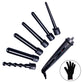 Hair Curler Hair Curler For Curling Or Straightening Multi-function LED Multi-gear Temperature Adjustment 6 In 1 Hair