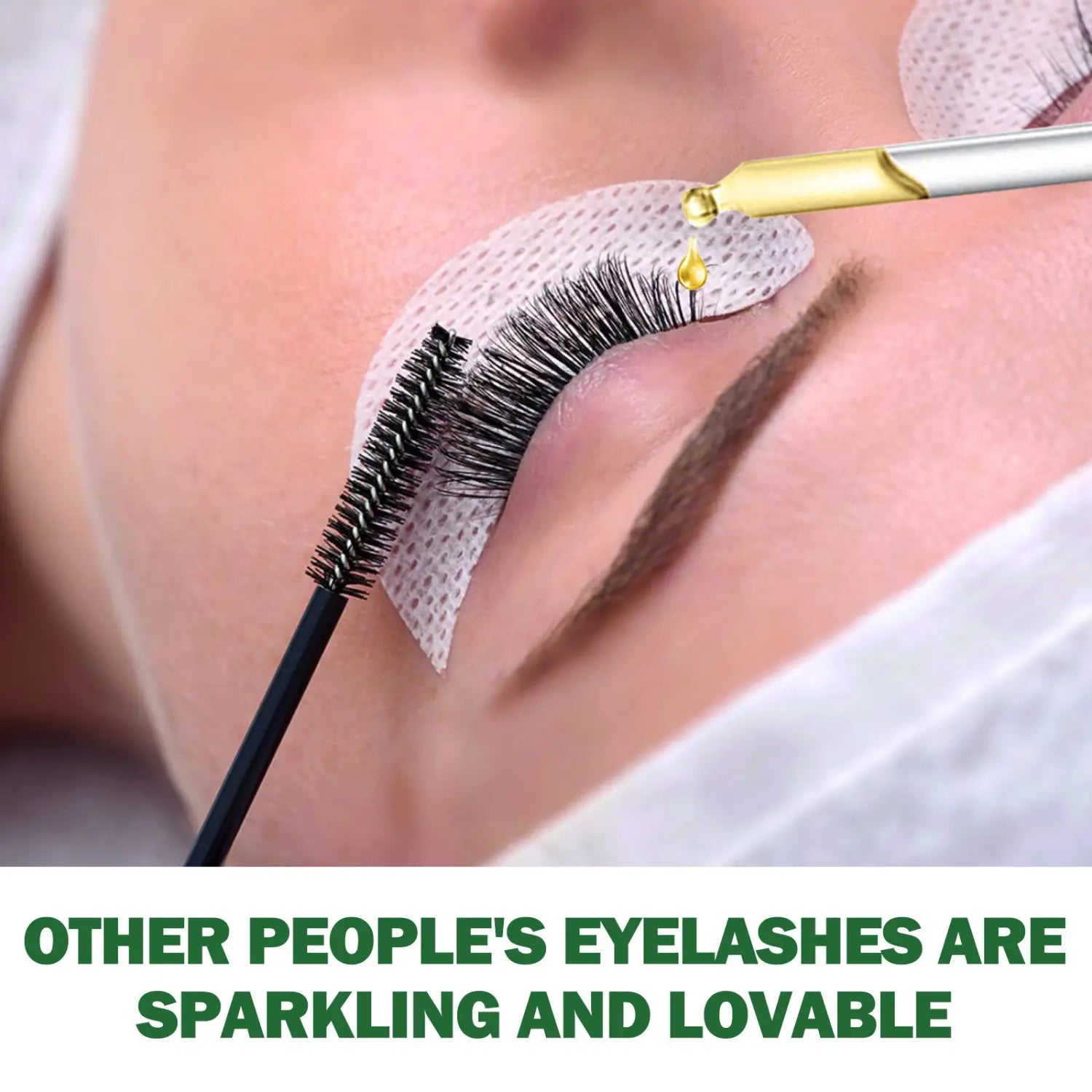 Castor Huile Hair Soins essentiels pour denses fixées avec des vitamines B5 B7