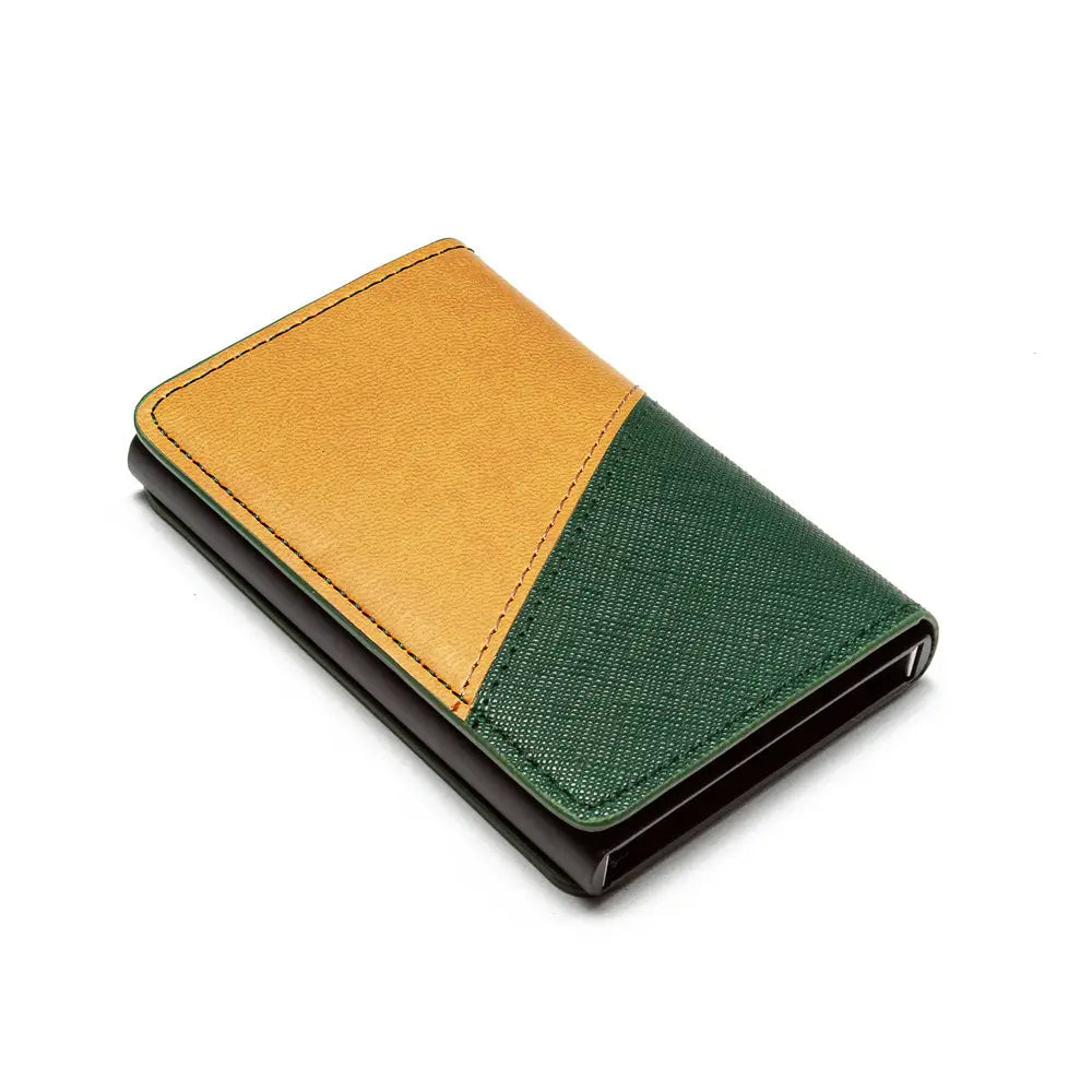Universal Anti-Theft Card Holder PU Leather for Men Women in US Market