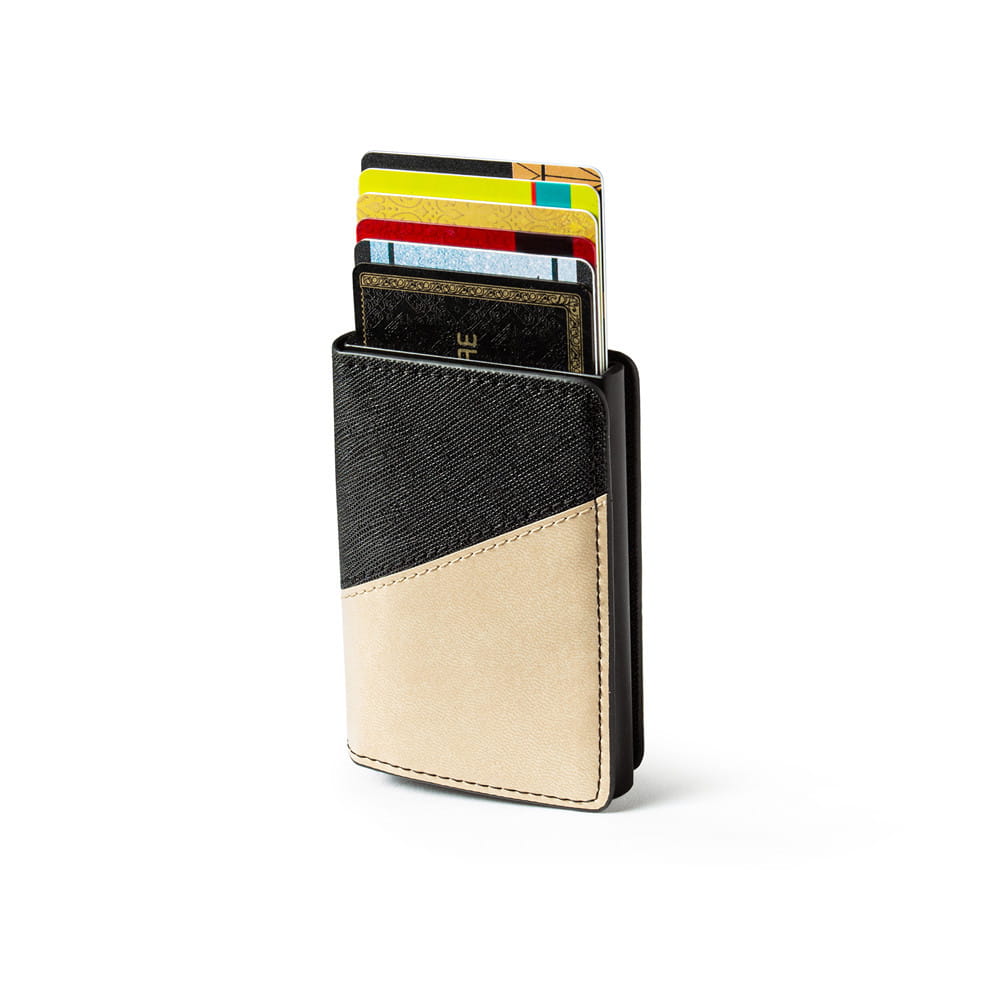 Universal Anti-Theft Card Holder PU Leather for Men Women in US Market