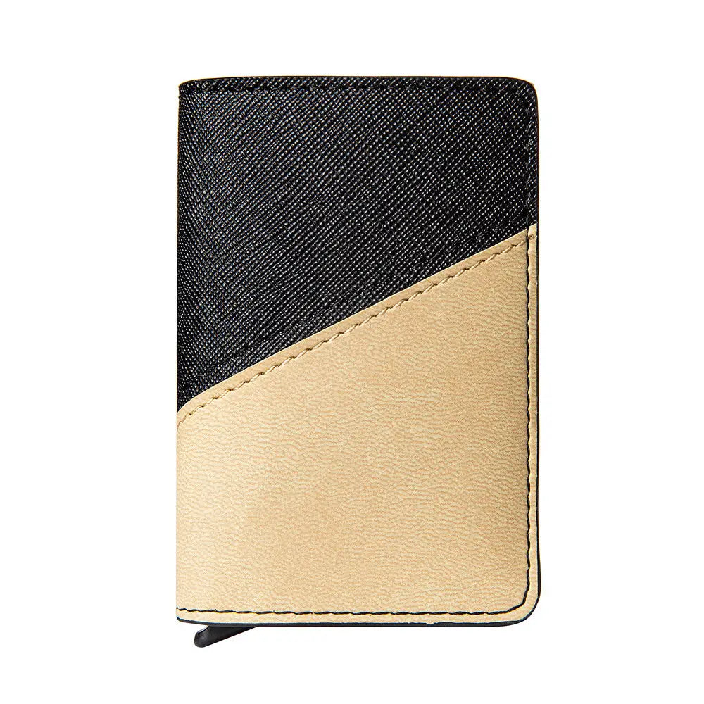 Universal Anti-Theft Card Holder PU Leather for Men Women in US Market