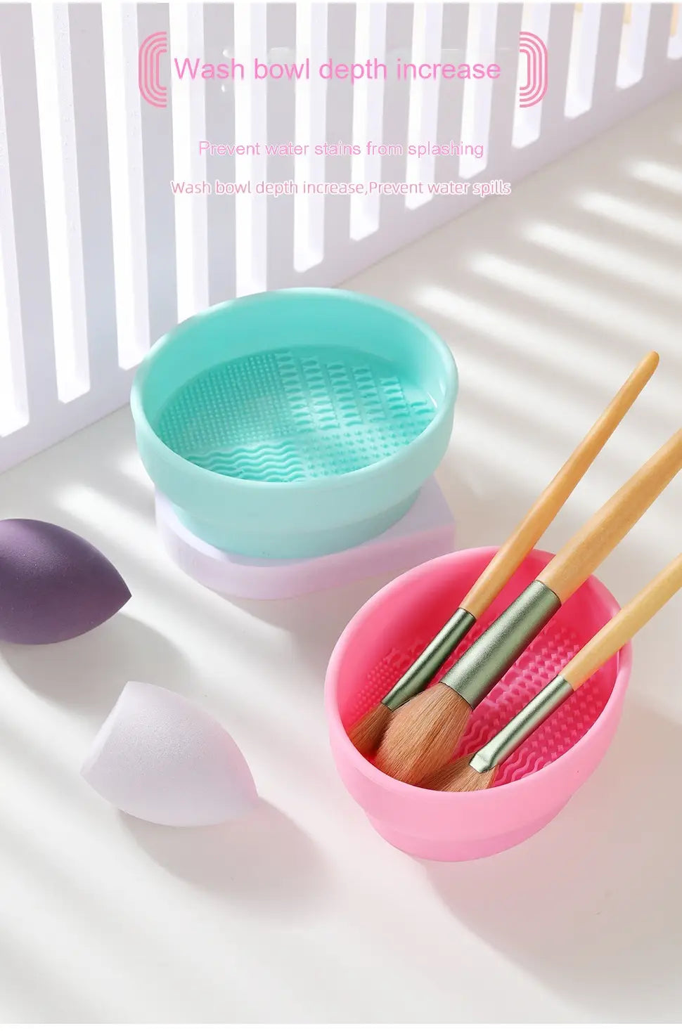 Porous Position Cosmetic Brush Drying Rack for Efficient Makeup Tool Cleaning