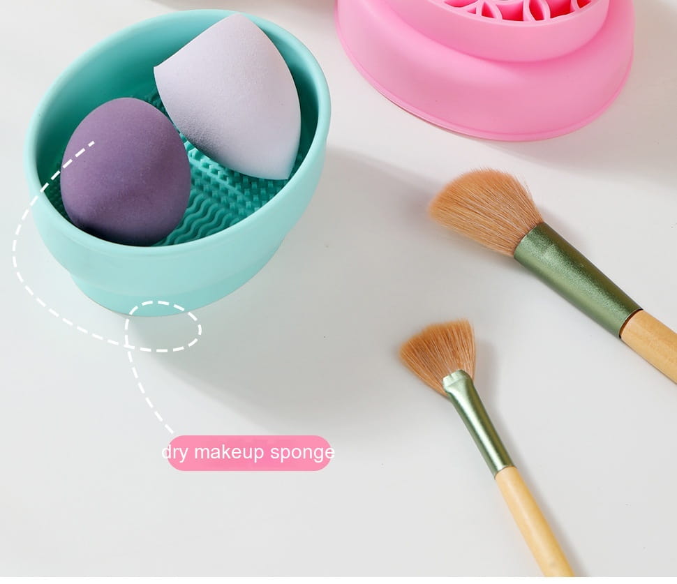 Porous Position Cosmetic Brush Drying Rack for Efficient Makeup Tool Cleaning