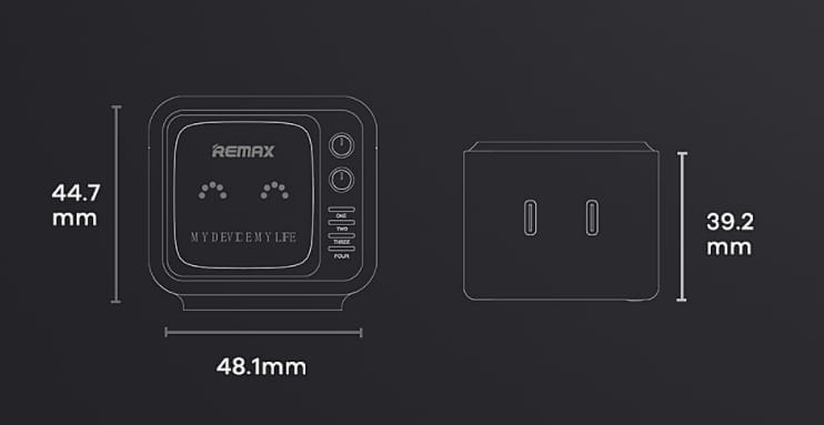 Universal Type-C Mobile Phone Charging Head for Fast Charge in the United States