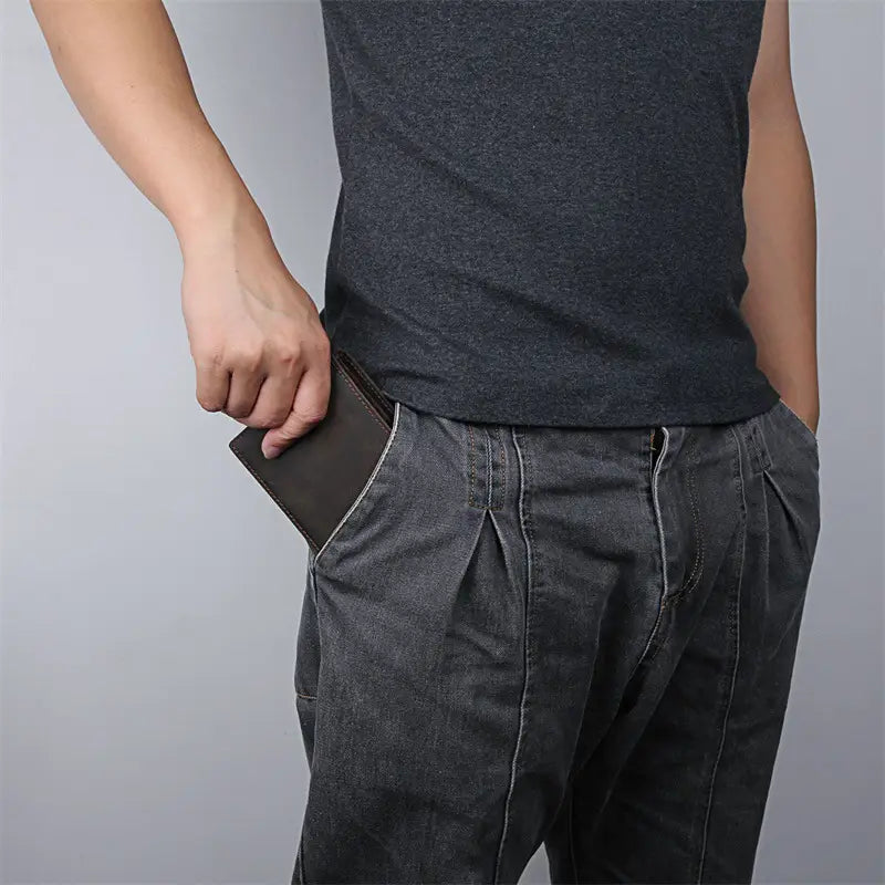 Dark Brown Genuine Leather Sewing Thread for United States Products CHF