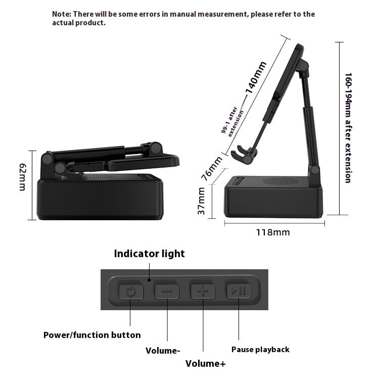 Wireless Charging Stand for United States Compatible CHF Devices