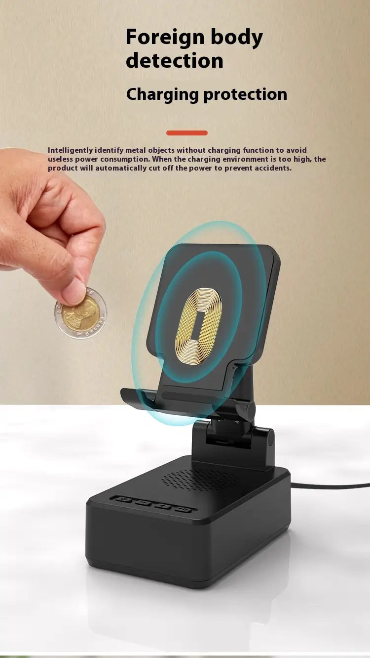 Wireless Charging Stand for United States Compatible CHF Devices